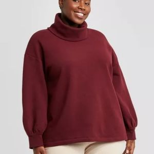 PLUS SIZE 1X WOMEN'S SWEATSHIRT